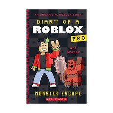 영문 영어 유아 도서 Diary of a Roblox Pro #01: Monster Escape Paperback 미국판 1878094