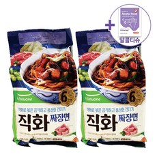 코스트코 풀무원 직화짜장면 1980G X 2봉 총 12인분 [아이스박스] + 사은품, 1.98kg