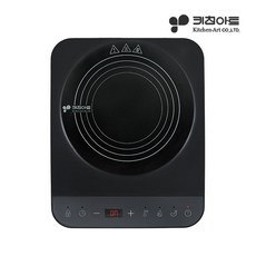 연기안나는 화재위험없는 설치필요없는 휴대용 이동식 인덕션 화력쎈 키친아트5005 허브 10단 온도조절, 일반형, KI-5005B