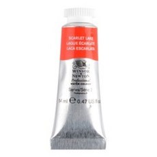 윈저앤뉴튼 프로페셔널 수채화 물감 14ml, 603 Scarlet Lake