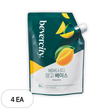 베버시티 망고 베이스, 1kg, 4개