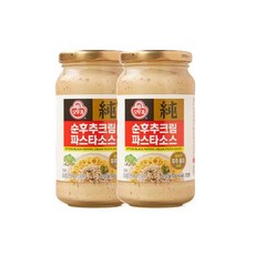 오뚜기 순후추크림 파스타소스 370g 2개, 1세트