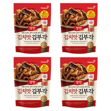 동원 양반 김치맛 김부각 / 김스낵 간식, 50g, 4개