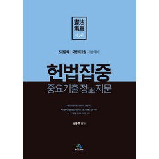헌법집중 중요기출 정 지문:5급 공채ㅣ국립외교원 시험 대비, 윌비스