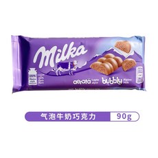 Milka 밀카 오레오 센세이션 초콜릿 샌드위치 92g 2 개, 탄산 우유 맛