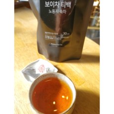 30티백_노동지 숙차 2015년 ( 해만차창 )_수제보이차잎차 [[조은차마시는사람들/노반보이차]함, 30개입, 1개, 1.5g