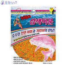 [에코레져] 지렁이 삼색어분 천연 어분 집어제 미끼 떡밥, 450g, 1개