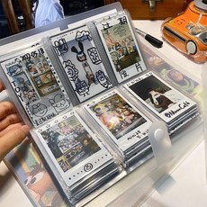 3寸卡冊 小卡收納冊 追星相冊本, 加大升級3寸收納冊保留回憶,兩格款：透明可視80卡位防水耐髒, N/A, 80卡位