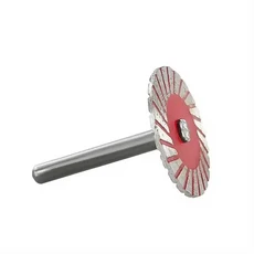 40mm 다이아몬드 커팅 디스크 6mm 생크 원형 톱 블레이드 샌딩 디스크 그라인딩 휠 목재 금속 석재 화강암, 01 1pc Red, 1개