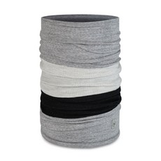 BUFF 舒適繽紛美麗諾羊毛頭巾-厚度205 gsm