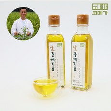 코메가 저온압착 100% 국내산 깨끗한 생들기름, 1병, 180ml