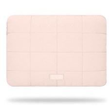 Linpr Puffy 노트북 슬리브 14인치 매트 핑크 여성용 방수 휴대용 케이스 가방 푹신한 컴퓨터 14 HP 케이스 맥북 프로 14인치 에어 M2 M1 아수스/델