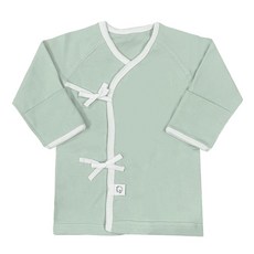 그린베베 국내생산 아기옷 신생아 봄가을용 베베 양면 배냇저고리