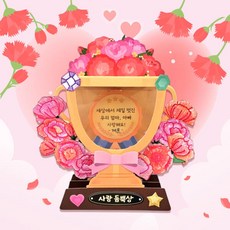 카네이션 꽃다발 트로피 만들기 (어버이날스승의날), 카네이션 꽃다발 트로피 11243625