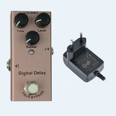 일렉기타 이펙터 디지털 딜레이 어댑터 포함, 1개