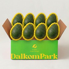 [달콤파크]프리미엄 아보카도 중과 10개입 1.8kg 내외, 10개
