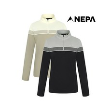 네파 여성 마운틴 코트나 스트라이프 집업티셔츠 7I65404 985481