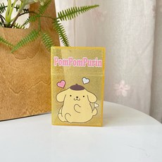 妙可愛庫洛米透明盒煙盒明星卡片咕卡整理盒便捷攜帶馬卡龍煙盒棉籤盒特價, 布/丁, 1個