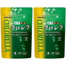 오리히로 클로렐라 리필 1000정 2봉 세트