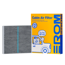 [이롬필터] 자동차 에어컨필터 PM0.3 고중량 활성탄 국내생산(이로움MAX), 1개, 067