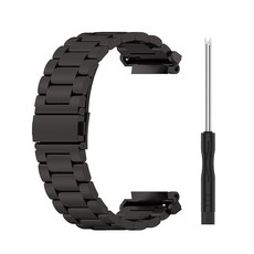 Amazfit Trex 2 스마트 워치 손목 스트랩 팔찌 교체 방지 안티 부식 벨트 땀 방지의 시계 밴드, 검은색, 1개