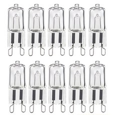 G9 할로겐 전구 LED 교체 고온 저항 에너지 절약 따뜻한 흰색 오븐 10 개 220V 25W 40W 60W, 한개옵션1, 02 60W