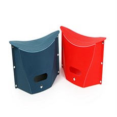 휴대용 접이식 폴딩 의자 가벼운 초경량 가방에 수납가능 컴팩트 페스티벌 공연 축제 낚시 캠핑 줄서기의자, A_레드