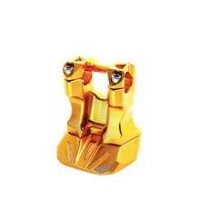 【GOWORKS】KYMCO RCSMOTO粗把座墊 提升騎乘舒適度 減震耐用 簡易安裝, 金色, 1個