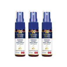 마누카헬스 마누카꿀 프로폴리스 오랄 스프레이 Manuka Health MANUKA HONEY Propolis Oral Spray, 3개, 20ml