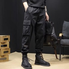美式軍風工裝褲 韓系九分 秋冬束腳工作長褲