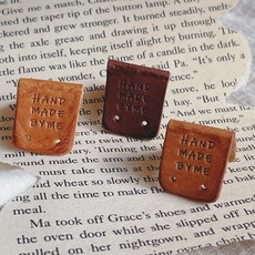 끼움라벨 3종 - 핸드메이드, 끼움라벨 -  카멜