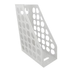 開放式雜誌箱 收納架 書架 雜誌箱 資料箱 公文箱 6800 收納 分層 分類, 開放式雜誌箱6800灰白色(超取限 個)