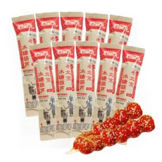 노북경 빙탕후루 참깨맛 산자 빙탕후루 중국간식, 30개