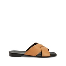 쥬세페자노티 플라비오 크로스오버 스트랩 레더 샌들