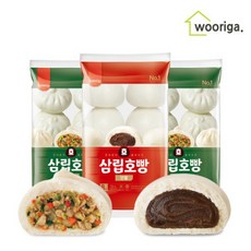 대용량 냉동 삼립호빵 팥호빵 8입+야채호빵 16입, 1개, 5g