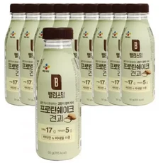 밸런스밀 프로틴쉐이크 견과 10개/단백질/식사대용, 1개