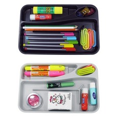 펜트레이 모니터연필꽂이 펜통, Black