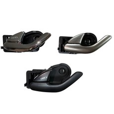 【JT福特】ESCAPE TRIBUTE 台製副廠 內把手 鍍鉻 黑色 銀灰 前左 前右 後左 後右, 黑色,左邊(駕駛邊), 1個