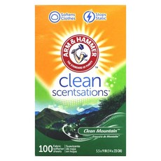 【易油網】ARM & HAMMER 烘衣紙 大地山岳清新香味 100片/盒 #14971, 1個