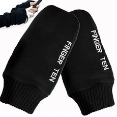 골프장갑 양손 남성 여성 방한 손가락이 드러나는 타입 스키그 로브 사이클링 로브 소매기모 손바닥 오픈형 스마트폰 지원 남녀공용 겨울용 Black L (Black L=2425)