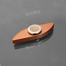 프리미엄 EDC 스테인리스 파워 아이 스피너 손가락 스트레스 해소 토이, 파워 아이 자이로  청동