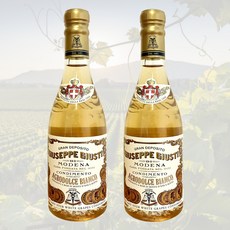 주세페주스티 모데나 화이트 발사믹식초 가정용, 2개, 250ml