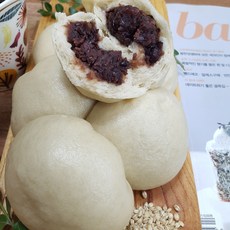 황제제과찐빵 유기농천연 효모 찰보리 찐빵, 9개