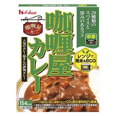 하우스푸즈 카리야 카레 중간 매운맛, 1개, 180g