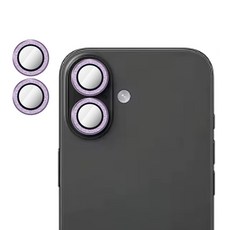 투에이비 아이폰 호환 메탈 카메라 강화유리, 2세트