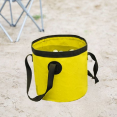 캠핑 접이식 버킷 휴대용 워터 야외 접이식 캠핑 버킷 수납 세숫대야 설거지통 다용도 빨래통 양동이