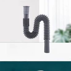 범용 주방 싱크 배수 호스 두꺼워지고 내구성이 뛰어나며 무취이며 개폐식이며 욕실 및 액세서리에 적합합, 04 1pc