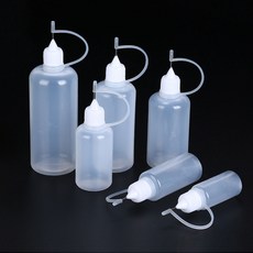 쇼픽온 플라스틱 뾰족캡 바늘공병 튜브용기, 1개, 플라스틱 뾰족공병 20ml