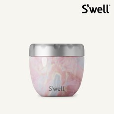 (스웰 공식 온라인스토어) 투인원 보온 보냉 스텐 도시락 600ml, 지오드로즈, 1개