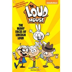 (영문도서) The Loud House #10: The Many Faces of Lincoln Loud Paperback, Papercutz